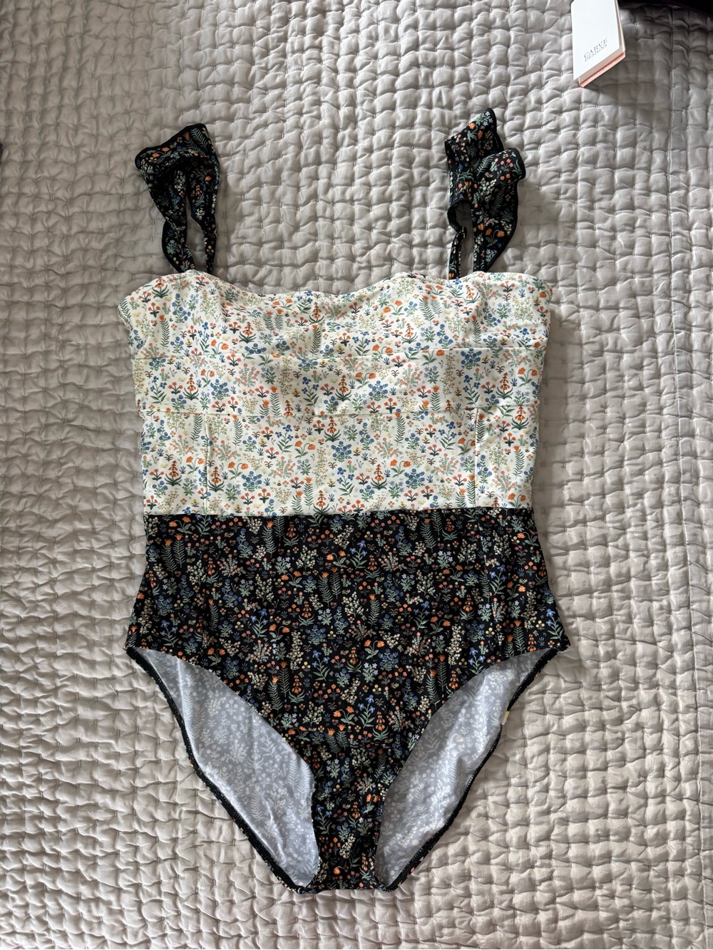 summersalt x rifle paper co One-Piece Swimsuit
